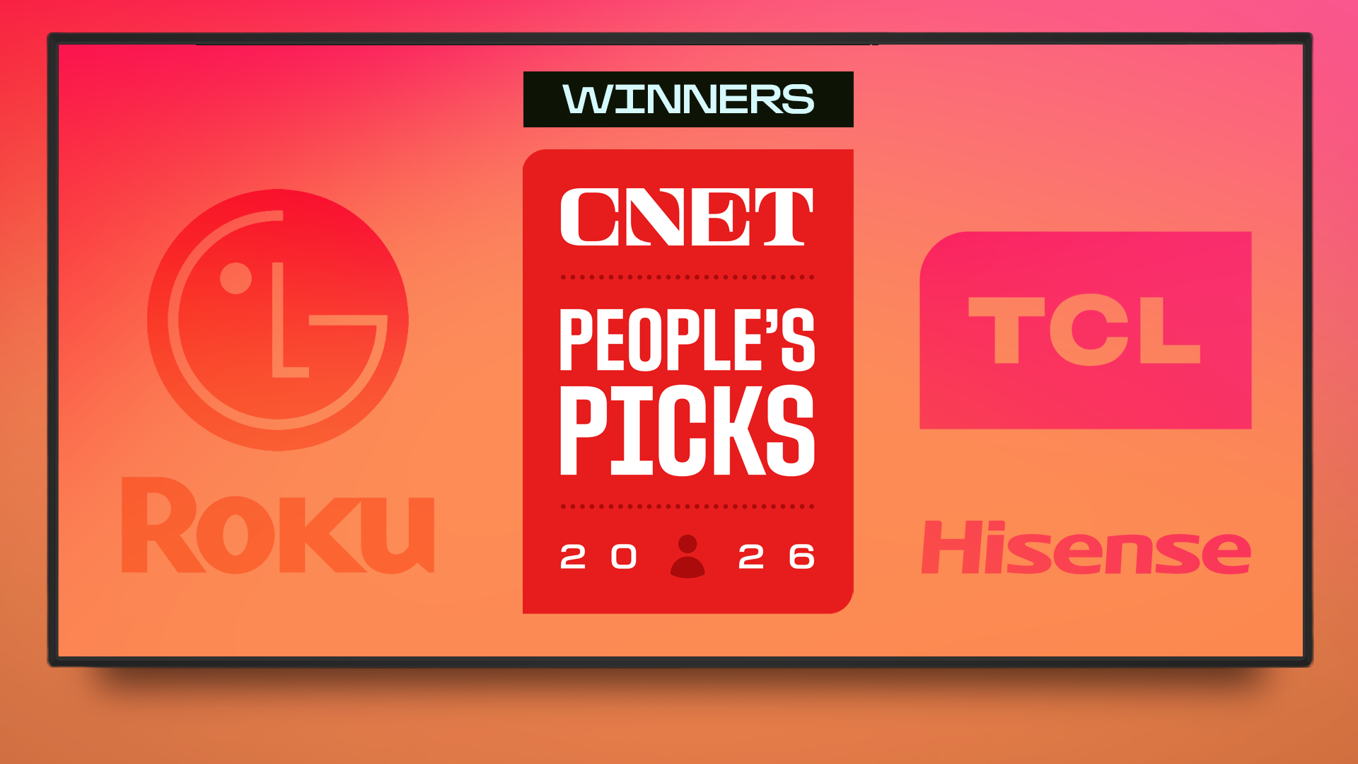 People’s Picks TV Winners: Upgrading Your TV Soon? CNET Readers Have a Favorite Brand